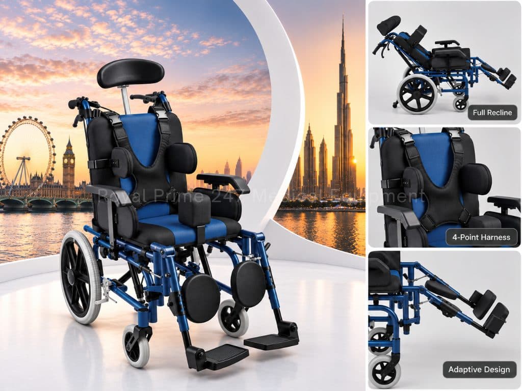 Explorer Kids Recliner Wheelchair