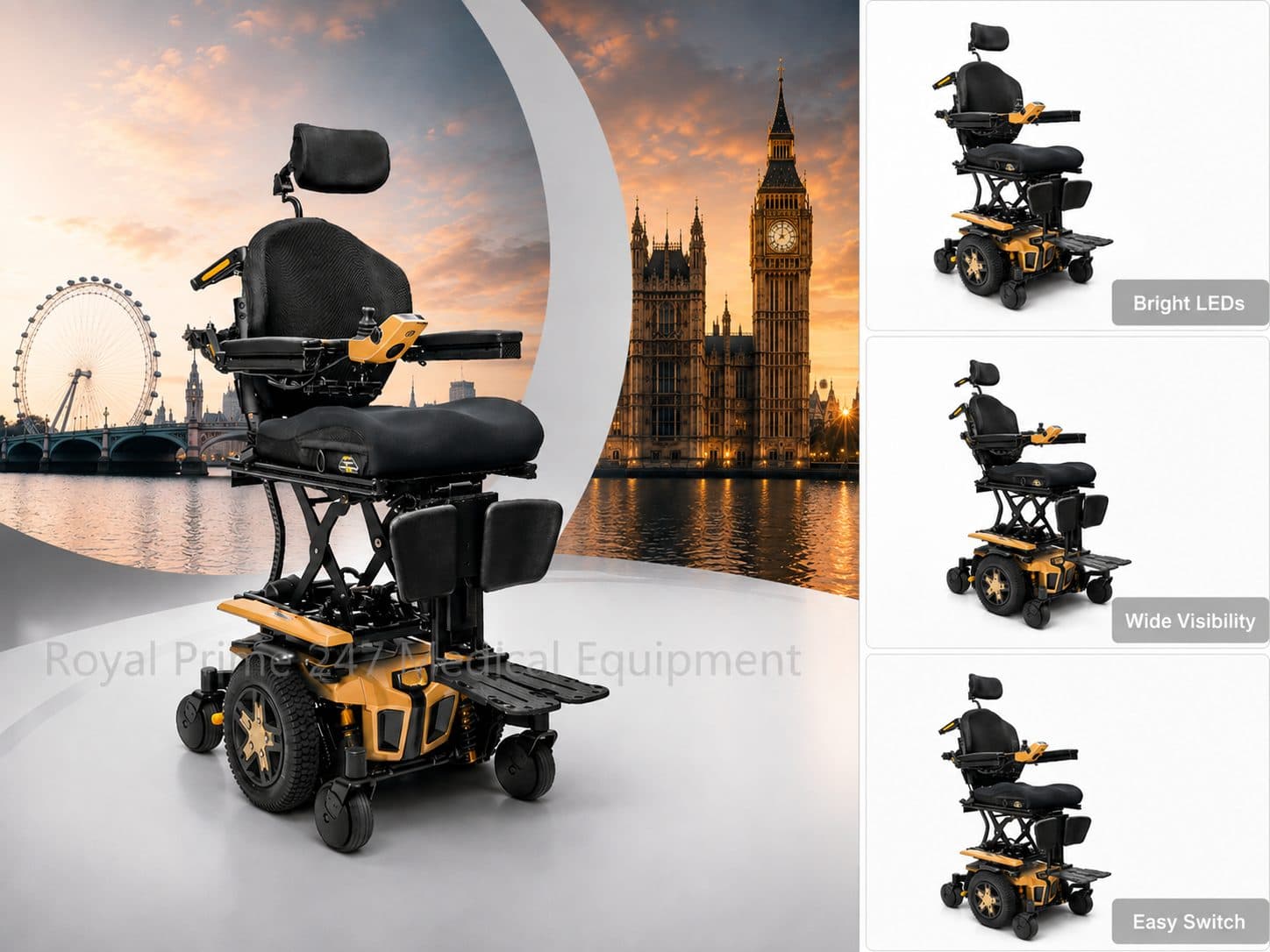 Q6 Edge 3 Powerchair with iLevel